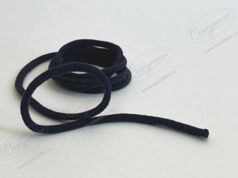Шнур тканый круглый 5 мм хб парламент У-20-05  по 100 м